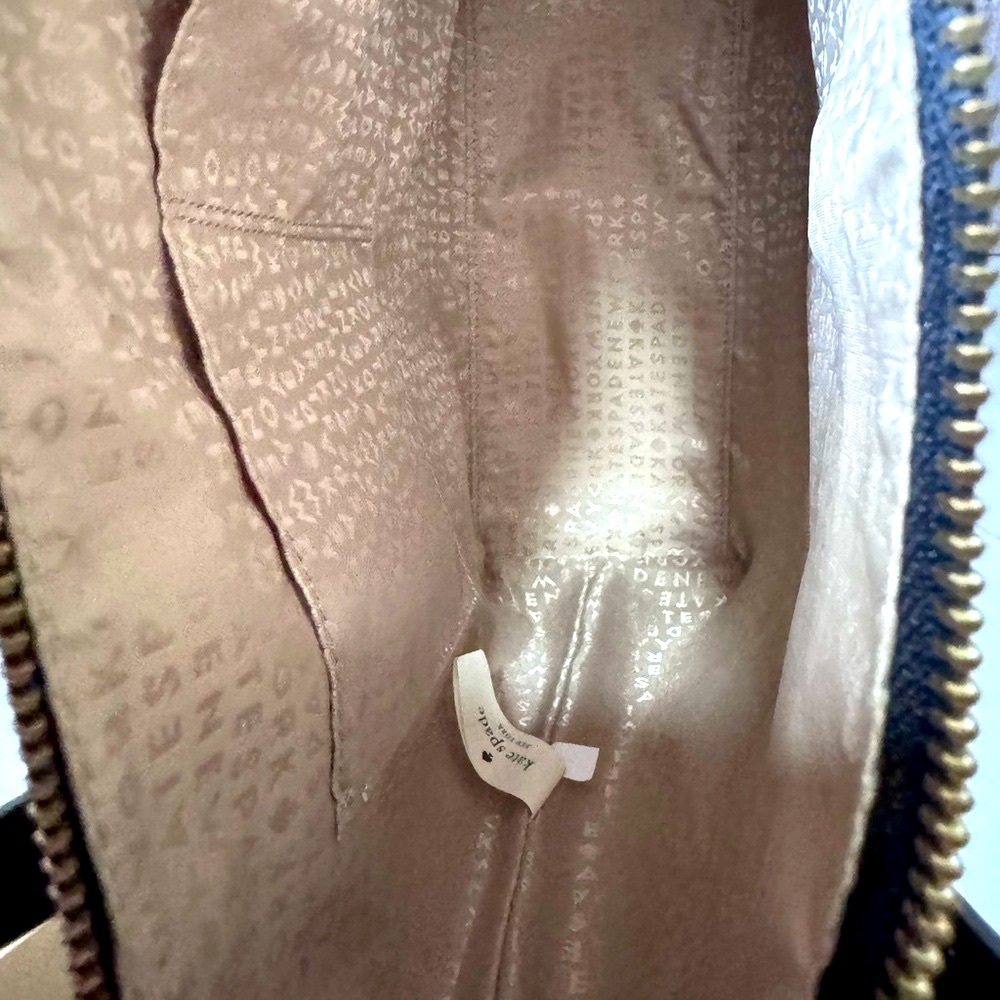 Kate Spade Black Patent Jeralyn Camellia Street Shoulder Bag - NEW with tags - Picture 10 of 16